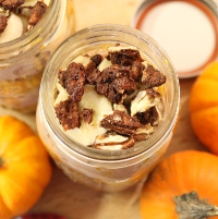 pumpkin quinoad yogurt parfait
